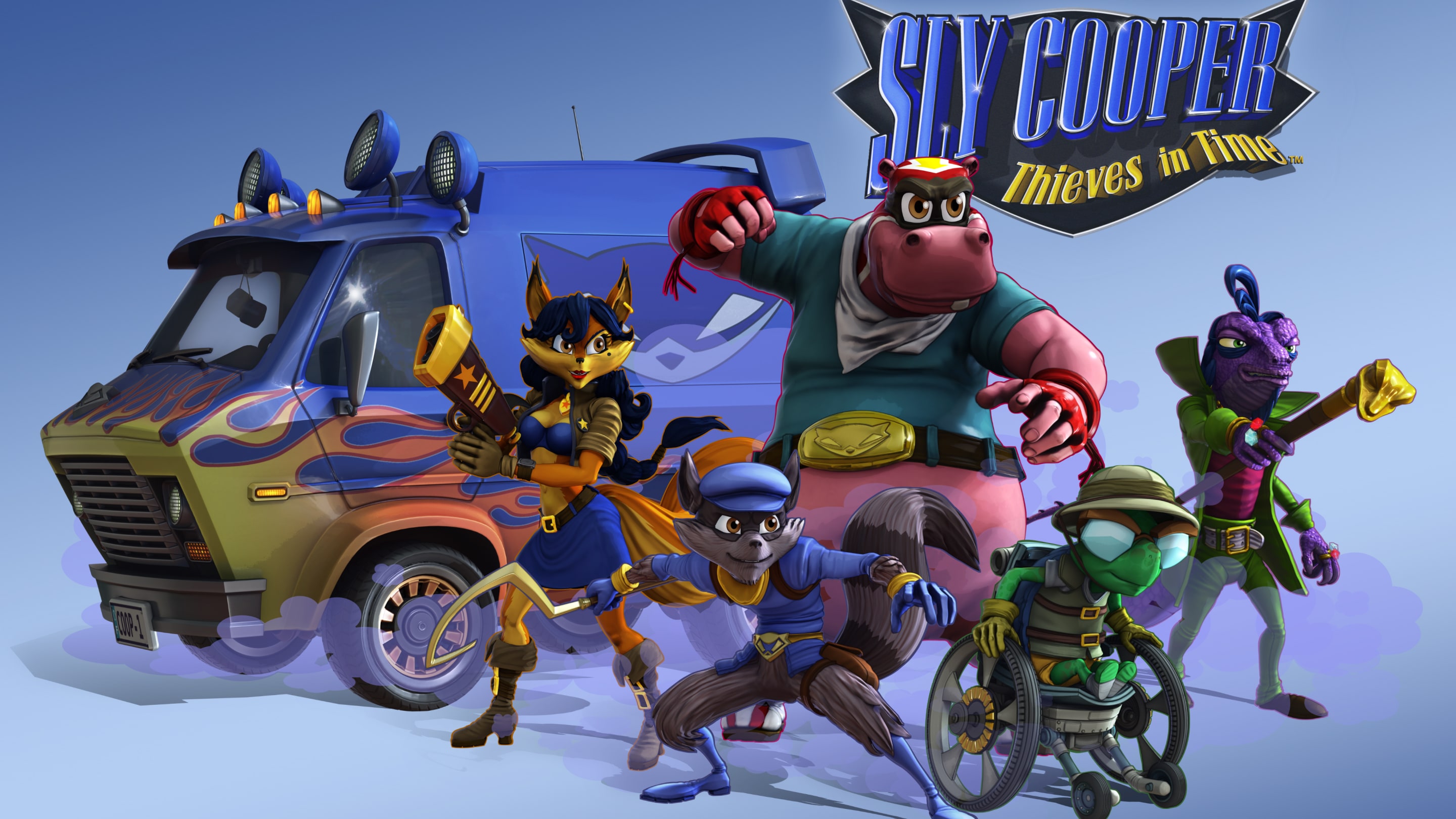 Sly cooper thieves in time game image